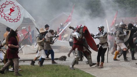 Die Schlacht um Bernau, Foto: Stadt Bernau