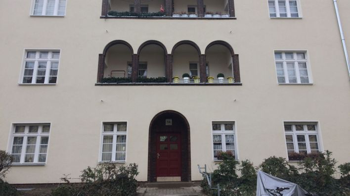 Haus in der Gontemannstraße 14 (Bild: rbb/Sylvia Tiegs)