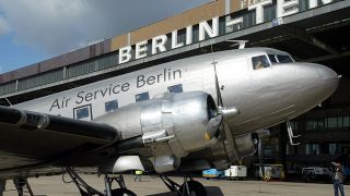 Rosinenbomber in Tempelhof (Bild:dpa)