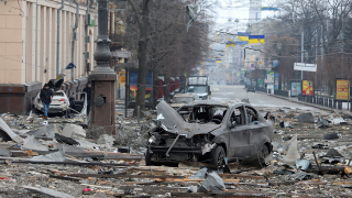 Zerstörungen in Kharkiv / Ukraine © REUTERS