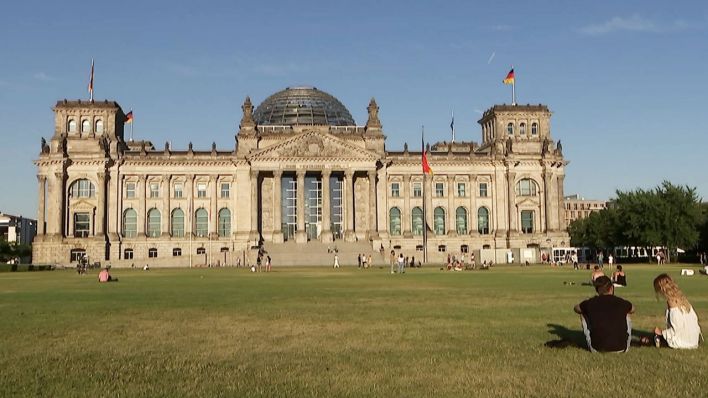 Der Reichstag in Berlin. Foto: rbb