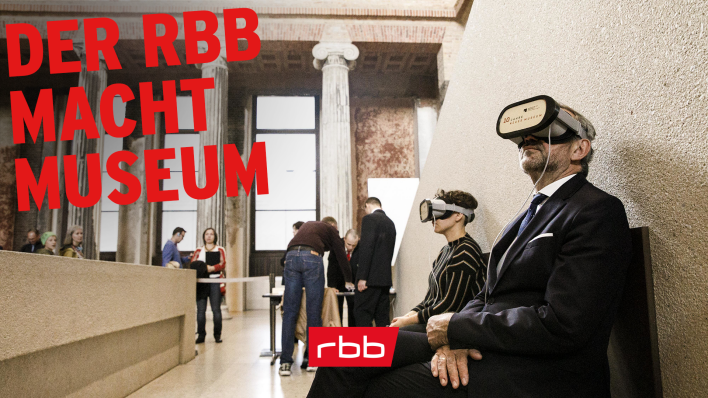 Der rbb macht Museum, Foto: picture alliance/Carsten Koall/dpa, Montage: rbb