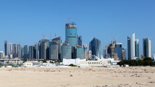 Skyline of the Doha downtown Al Dafna (Bild Colourbox)