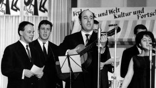 Auftritt der "Jazz-Optimisten" (31.10.1965) in der Kongresshalle am Berliner Alexanderplatz; Quelle: picture alliance / dpa