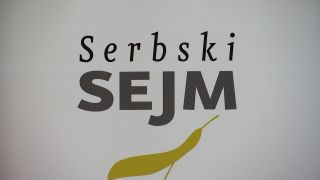 Logo des Serbski sejm (Quelle: rbb/Matthias Ander)