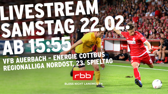 Ein Zweikampf aus dem Spiel Energie Cottbus - VfB Auerbach (Foto: imago images / Steffen Beyer)