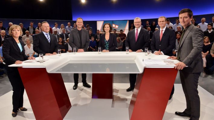 Berliner Spitzenkandidaten stellen sich live im rbb (Quelle: rbb)
