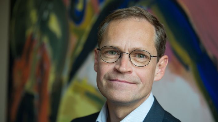 Berlins Regierender Bürgermeister Michael Müller im Jahr 2015 (Quelle: dpa/Jörg Carstensen)