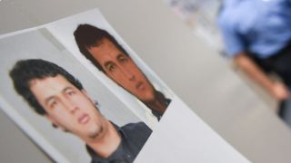 Fahndungsfotos des im Zusammenhang mit dem Terroranschlag von Berlin gesuchten Tunesiers Anis Amri (Quelle: dpa)