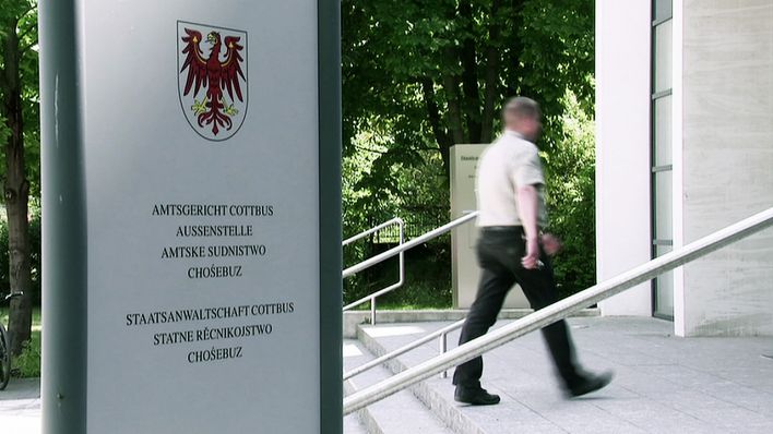 Amtsgericht Cottbus (Quelle: rbb/Brandenburg aktuell)