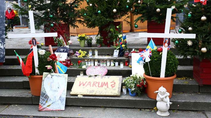 Erinnerungsort für die Anschlagsopfer vom Breitscheidplatz am 27.11.17 (Quelle: Pacific Press/Madeleine Lenz)