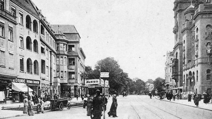 Der Stadtteil Pankow in den 30er Jahren. (Quelle: privat)