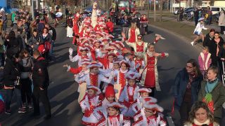 Karnevalsumzug in Prenzlau. (Quelle: rbb/Katja Geulen)