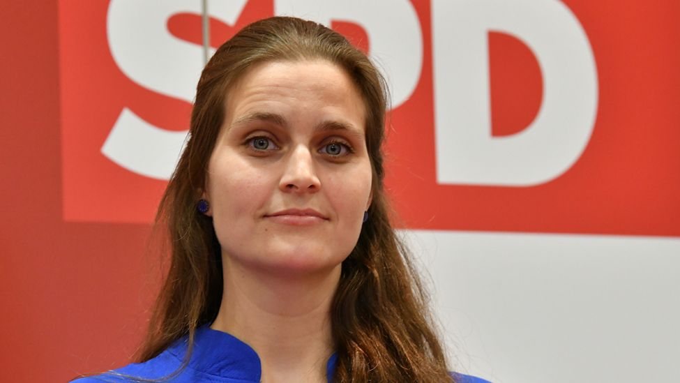 Maja Wallstein, Brandenburger SPD-Kandidatin für die Europawahl (Quelle: dpa/Settnik)