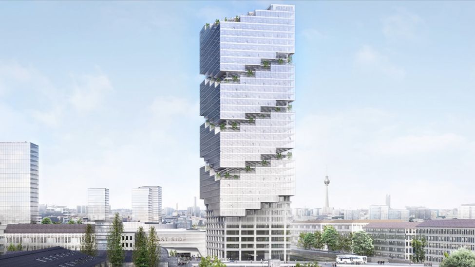 Entwurf des East-Side Towers (Quelle: big architects)