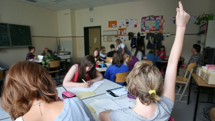 Unterrichtssituation an einer Sekundarschule in Berlin (Quelle: dpa/Stephanie Pilick)