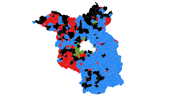 Europawahl-Ergebnisse in Brandenburg (Quelle: rbb)