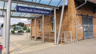 Bahnhof Großräschen (Quelle: rbb|24/Carla Spangenberg)