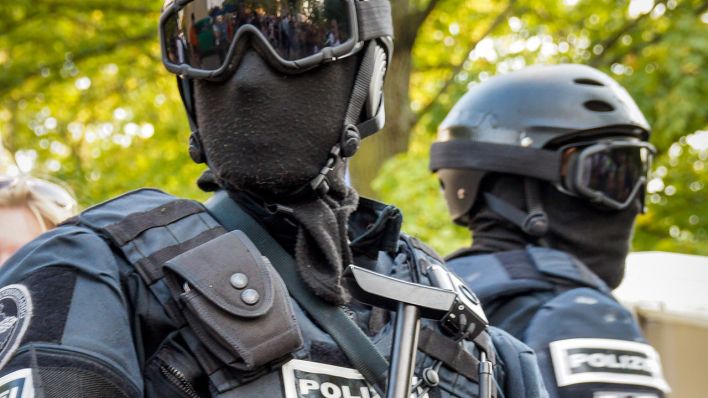 Polizeibeamte des Spezialeinsatzkommando Berlin (SEK)