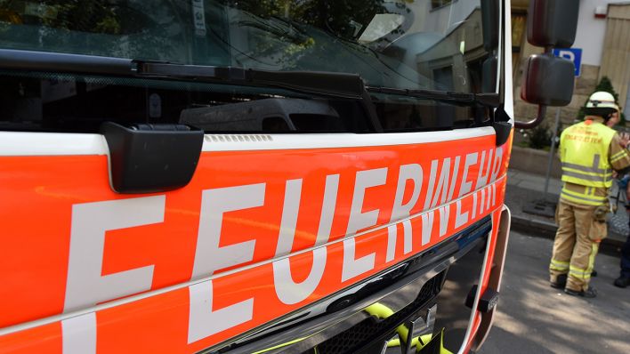 Der Schriftzug der Berliner Feuerwehr. Quelle: dpa/Jens Kalaene