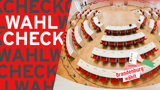 Plenarsaal im Landtag Brandenburg (Quelle: dpa/Hirschberger/rbb|24)