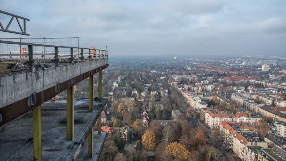 ÜBerlin: Blick vom Dach in Richtung Grunewald (rbb/Götz Gringmuth-Dallmer)