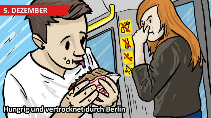 Hungrig und vertrocknet durch Berlin (Quelle: Marcus Behrendt)