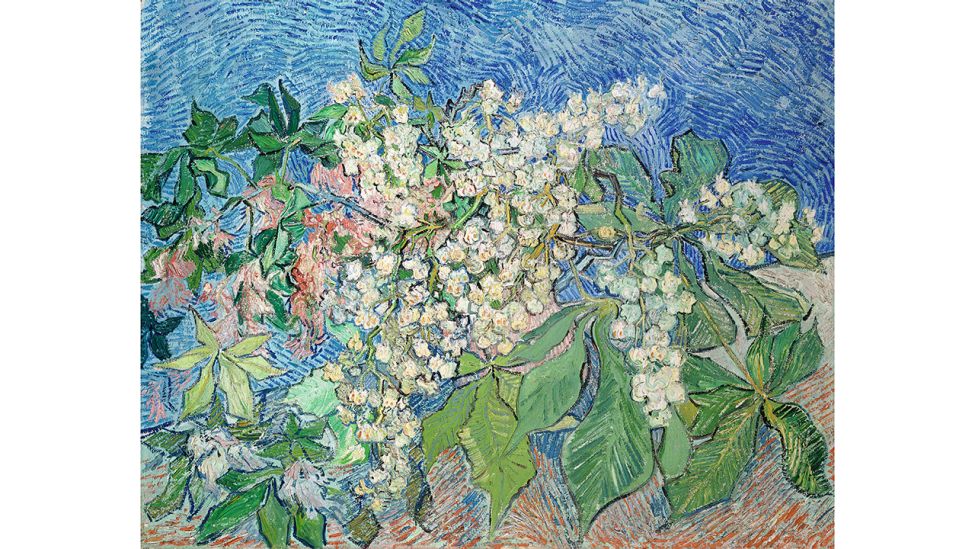 Vincent van Gogh (1853-1890), Blühende Kastanienzweige, 1890, Öl auf Leinwand, 72 x 91 cm, Sammlung Emil Bührle, Zürich. (Quelle: SIK-ISEA, Zürich (J.-P. Kuhn))