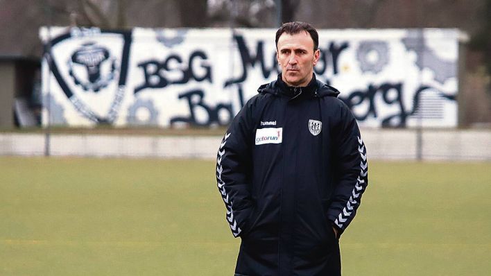 Der neue Babelsberger Trainer Predrag Uzelac (Foto: imago images / Manfred Thomas)