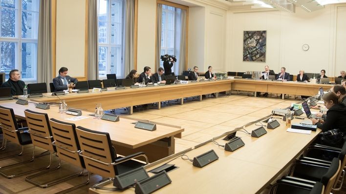 Der Untersuchungsausschuss «Terroranschlag Breitscheidplatz» trifft sich im Abgeordnetenhaus in Berlin. (Archiv)