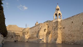 Die Geburtskirche in Bethlehem ist ein christlicher Pilgerort (Quelle: dpa/imagebroker).