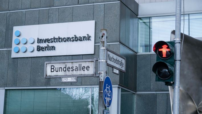 Hauptsitz Investitionsbank Berlin an der Bundesallee Bezirk Wilmersdorf.