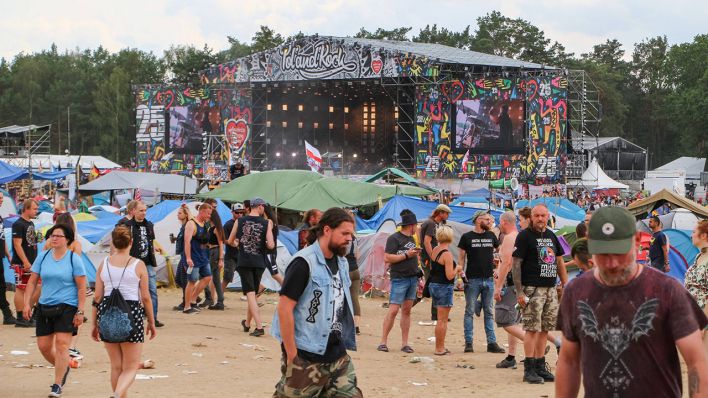 Archivbild: Das Poland Rock Festival in Kostrzyn Polen. (Quelle: imago images)