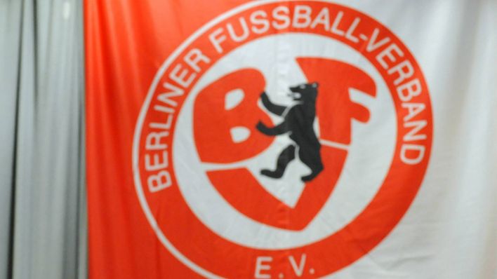 Das Logo des Berliner Fußball-Verbandes (Quelle: imago images/Stickforth)