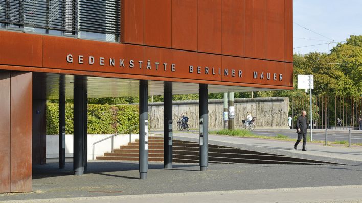 Archivbild: Gedenkstätte Berliner Mauer an der Bernauer Straße in Berlin Mitte. (Quelle: dpa/Schoening)