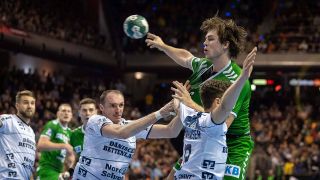 Handball-Bundesliga: Füchse gegen Flensburg (Quelle:imago/Tilo Wiedensohler)