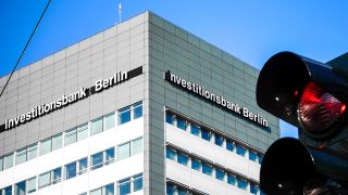 26.03.2020, Berlin: Die Investitionsbank Berlin kurz ibb genannt aufgenommen am 26.03.2020 an der Bundesallee in Berlin Wilmersdorf. (Quelle: dpa)