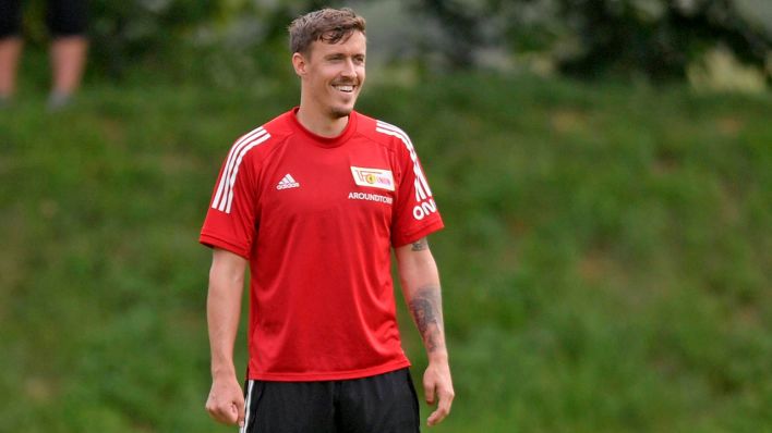 Max Kruse im Trainingslager von Union Berlin. Quelle: imago images/MIS