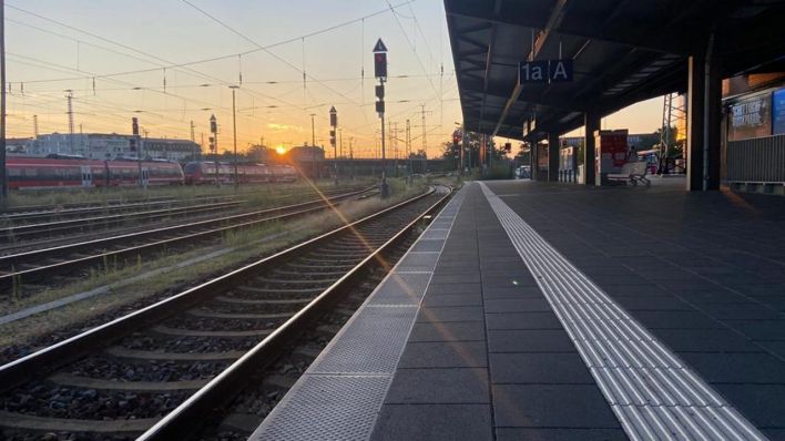 Bahnhof Cottbus am Mittwochmorgen (Quelle: Aline Lepsch/rbb)