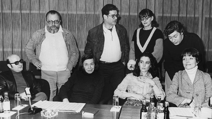 Konrad Wolf (4.v.li.) in der Berlinale-Jury 1978 (Quelle: dpa/Giehr)