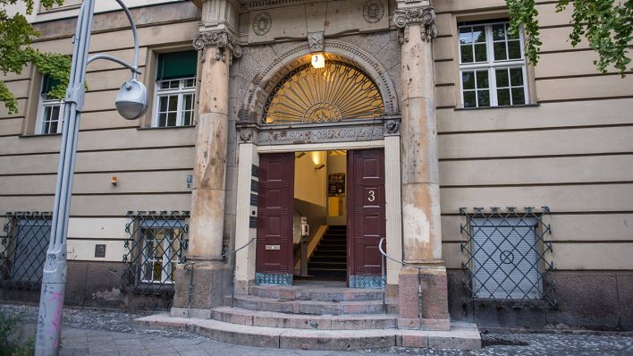 Sitz der Evangelischen Journalistenschule (EJS) in der Jebenstrasse 3 in Berlin-Charlottenburg
