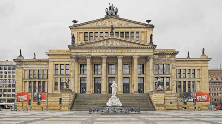 Das Schauspielhaus am Gendarmenmarkt (Quelle: imago images/Christian Behring)