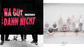 Alben: "Na gut dann nicht" der Band Madsen und "12"c von Annenmaykantereit. (Quelle: dpa/Edel/Check Your Head GbR)