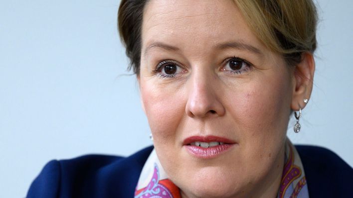 Franziska Giffey (SPD), Bundesfamilienministerin (Quelle: DPA/Bernd von Jutrczenka)