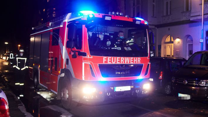 Feuerwehr: Einsatz in Spandauer Straße in Rathenow