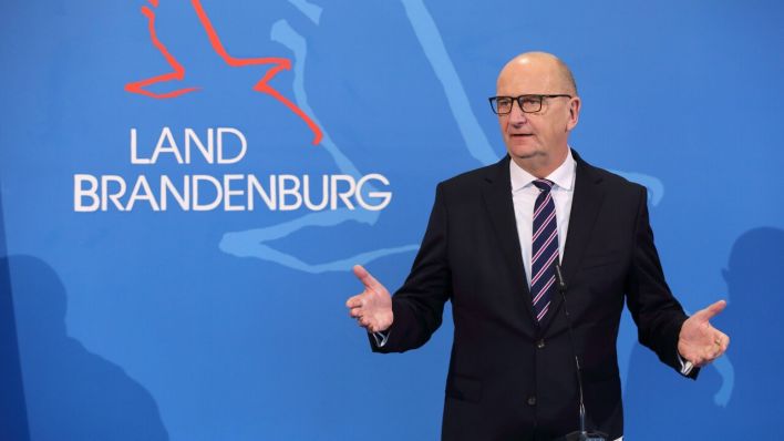 Brandenburger Ministerpräsident Dietmar Woidke (SOD) (Bild: imago images/Martin Müller)