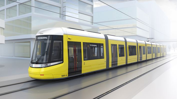 Dresden neue straßenbahn Trams in