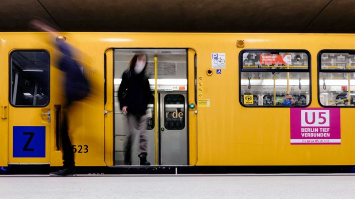 Der neue U-Bahnhof Unter den Linden (Quelle: imago images/Christoph Hardt)
