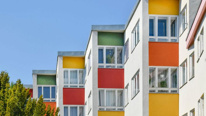 Wohnhäuser in der Siemensstadt (Quelle: Bildagentur-online/Schoening)