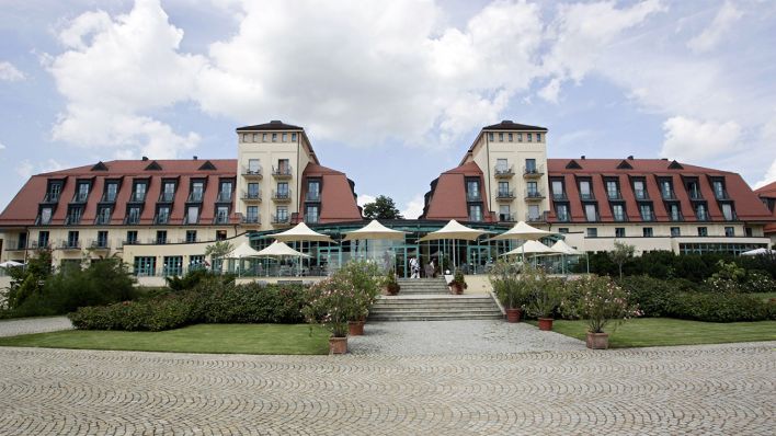 Das Sport- und Spa-Resort Arosa am Scharmützelsee in Bad Saarow nahe Berlin (Quelle: dpa/Steffen Kugler)